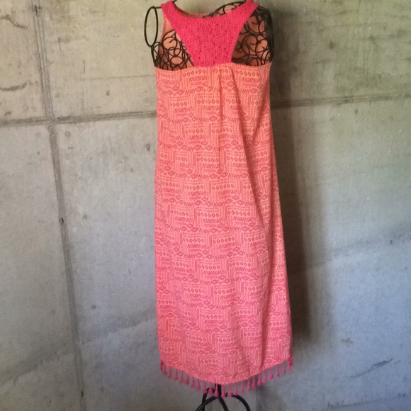 Cat & Jack sleeveless Hi-Lo Dress coverup Size L - Picture 1 of 8